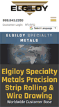 Mobile Screenshot of elgiloy.com